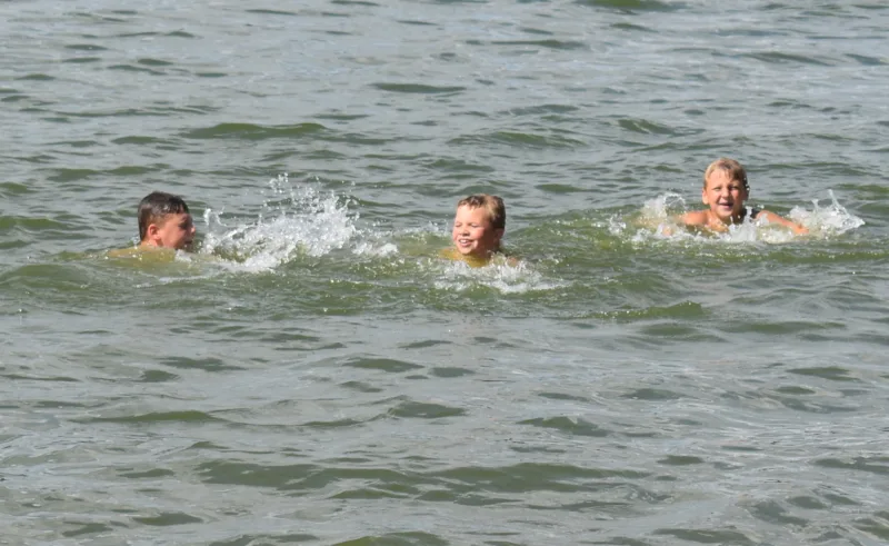 Buddies at Budd Lake